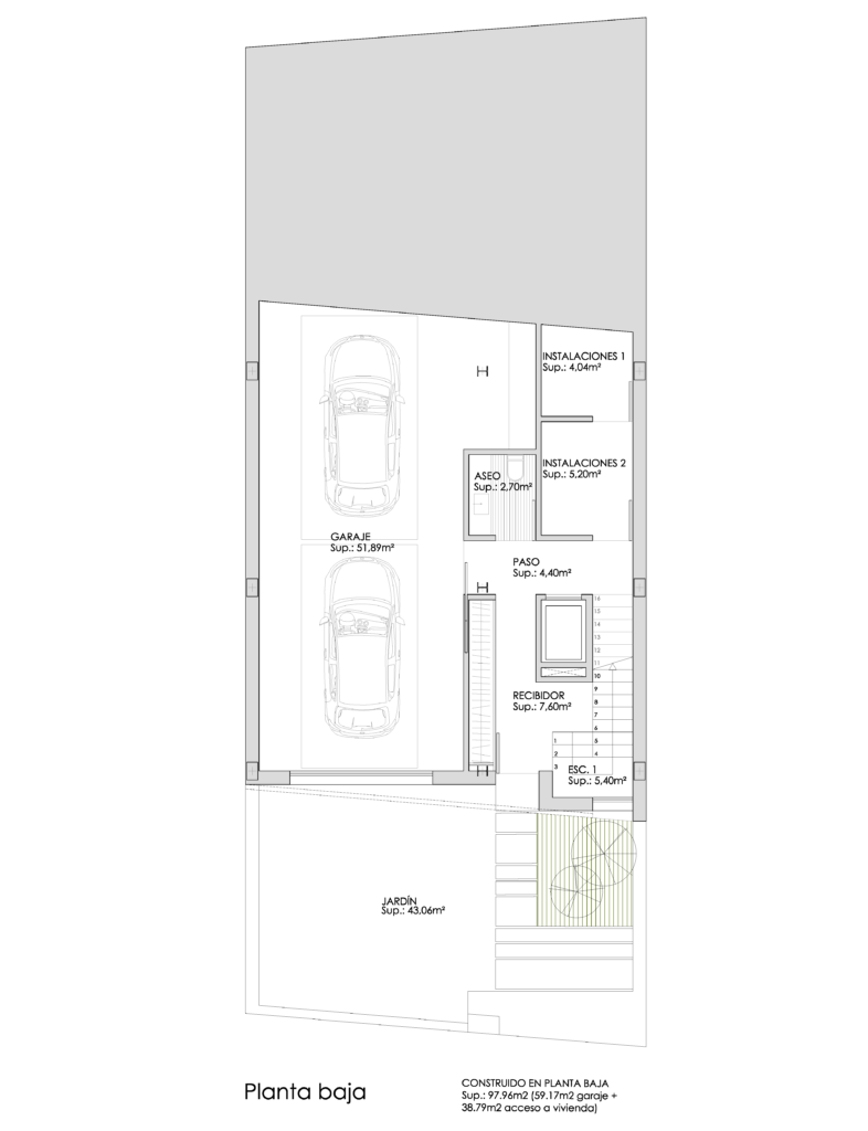 Plano de planta baja